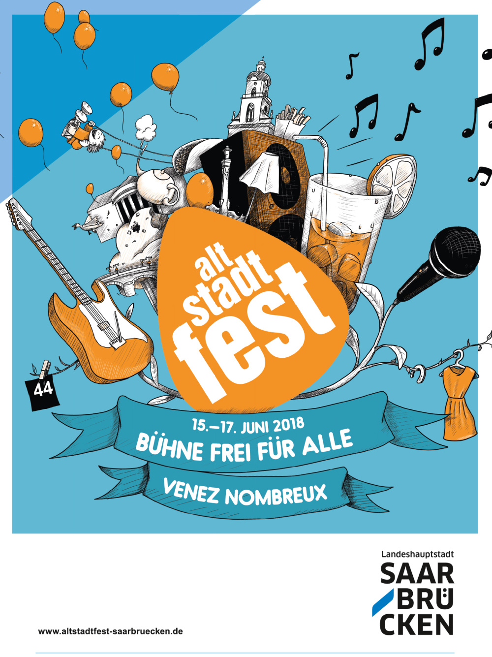 Plakatmotiv Altstadtfest 2018